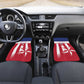 Custom Liberia Football Car Mats Sporty Style