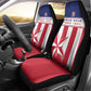 Custom Liberia Football Car Seat Cover Sporty Style