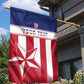 Custom Liberia Football Garden Flag Sporty Style