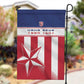Custom Liberia Football Garden Flag Sporty Style