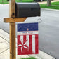 Custom Liberia Football Garden Flag Sporty Style