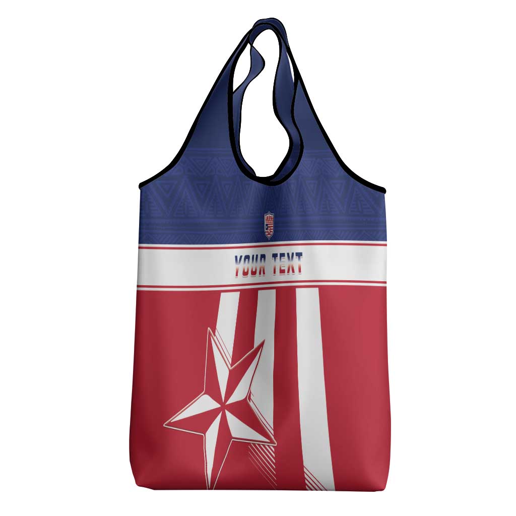 Custom Liberia Football Grocery Bag Sporty Style