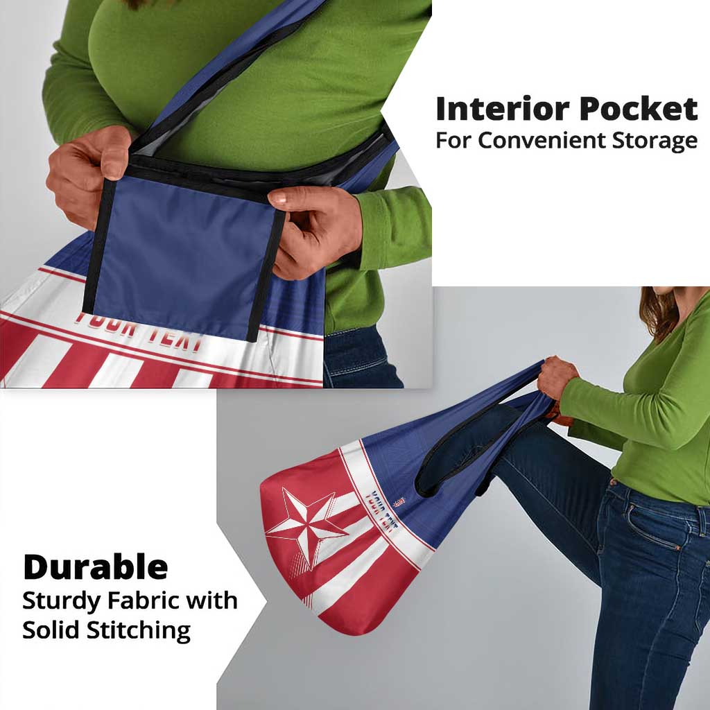 Custom Liberia Football Grocery Bag Sporty Style