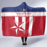 Custom Liberia Football Hooded Blanket Sporty Style