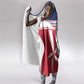 Custom Liberia Football Hooded Blanket Sporty Style