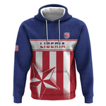 Custom Liberia Football Hoodie Sporty Style