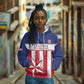 Custom Liberia Football Hoodie Sporty Style