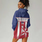 Custom Liberia Football Hoodie Dress Sporty Style