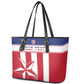 Custom Liberia Football Leather Tote Bag Sporty Style