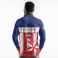 Custom Liberia Football Long Sleeve Polo Shirt Sporty Style