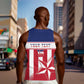 Custom Liberia Football Men Tank Top Sporty Style