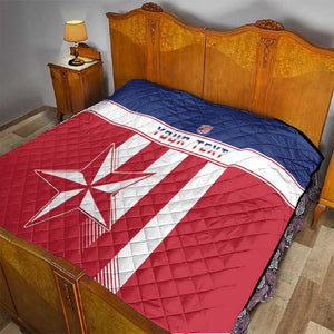 Custom Liberia Football Quilt Sporty Style