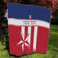 Custom Liberia Football Quilt Sporty Style