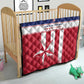 Custom Liberia Football Quilt Sporty Style