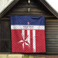 Custom Liberia Football Quilt Sporty Style