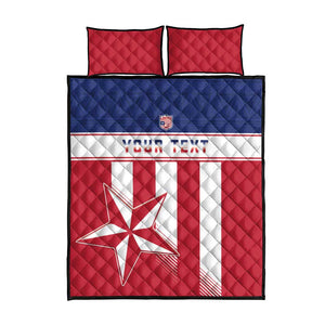 Custom Liberia Football Quilt Bed Set Sporty Style