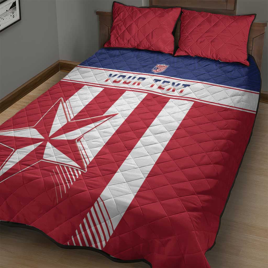 Custom Liberia Football Quilt Bed Set Sporty Style