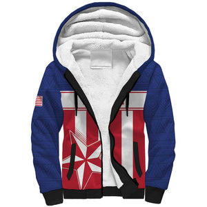 Custom Liberia Football Sherpa Hoodie Sporty Style