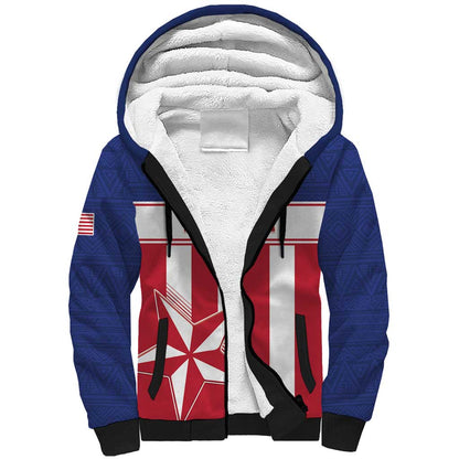 Custom Liberia Football Sherpa Hoodie Sporty Style