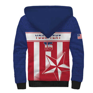 Custom Liberia Football Sherpa Hoodie Sporty Style