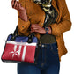 Custom Liberia Football Shoulder Handbag Sporty Style