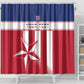 Custom Liberia Football Shower Curtain Sporty Style