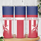 Custom Liberia Football Skinny Tumbler Sporty Style