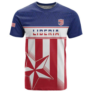 Custom Liberia Football T shirt Sporty Style