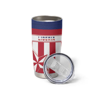 Custom Liberia Football Tumbler Cup Sporty Style