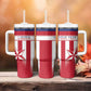 Custom Liberia Football Tumbler With Handle Sporty Style