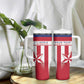 Custom Liberia Football Tumbler With Handle Sporty Style