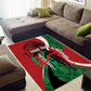 Personalised Athletics Kenya Area Rug Kente Pattern