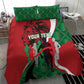 Personalised Athletics Kenya Bedding Set Kente Pattern