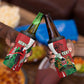 Personalised Athletics Kenya 4 in 1 Can Cooler Tumbler Kente Pattern