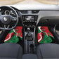 Personalised Athletics Kenya Car Mats Kente Pattern