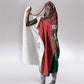 Personalised Athletics Kenya Hooded Blanket Kente Pattern