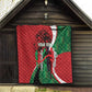 Personalised Athletics Kenya Quilt Kente Pattern