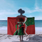 Personalised Athletics Kenya Sarong Kente Pattern