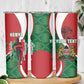 Personalised Athletics Kenya Skinny Tumbler Kente Pattern
