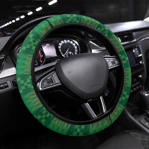 Athletics Kenya Steering Wheel Cover Kente Pattern