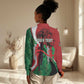 Personalised Athletics Kenya Women Casual Shirt Kente Pattern LT15