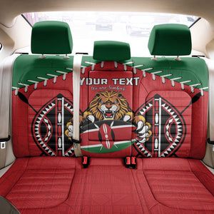 Custom Kenya Rugby Back Car Seat Cover We Are Simbas