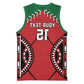 Custom Kenya Rugby Basketball Jersey We Are Simbas - African Pride