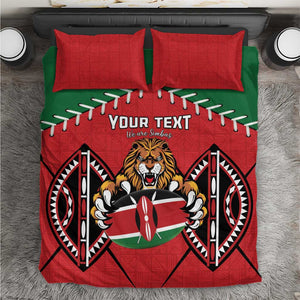 Custom Kenya Rugby Bedding Set We Are Simbas