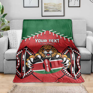 Custom Kenya Rugby Blanket We Are Simbas
