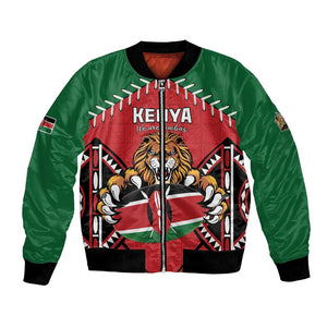 Custom Kenya Rugby Bomber Jacket We Are Simbas