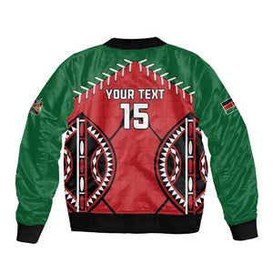 Custom Kenya Rugby Bomber Jacket We Are Simbas