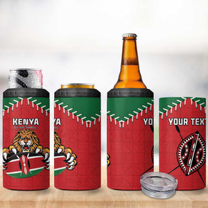 Custom Kenya Rugby 4 in 1 Can Cooler Tumbler We Are Simbas
