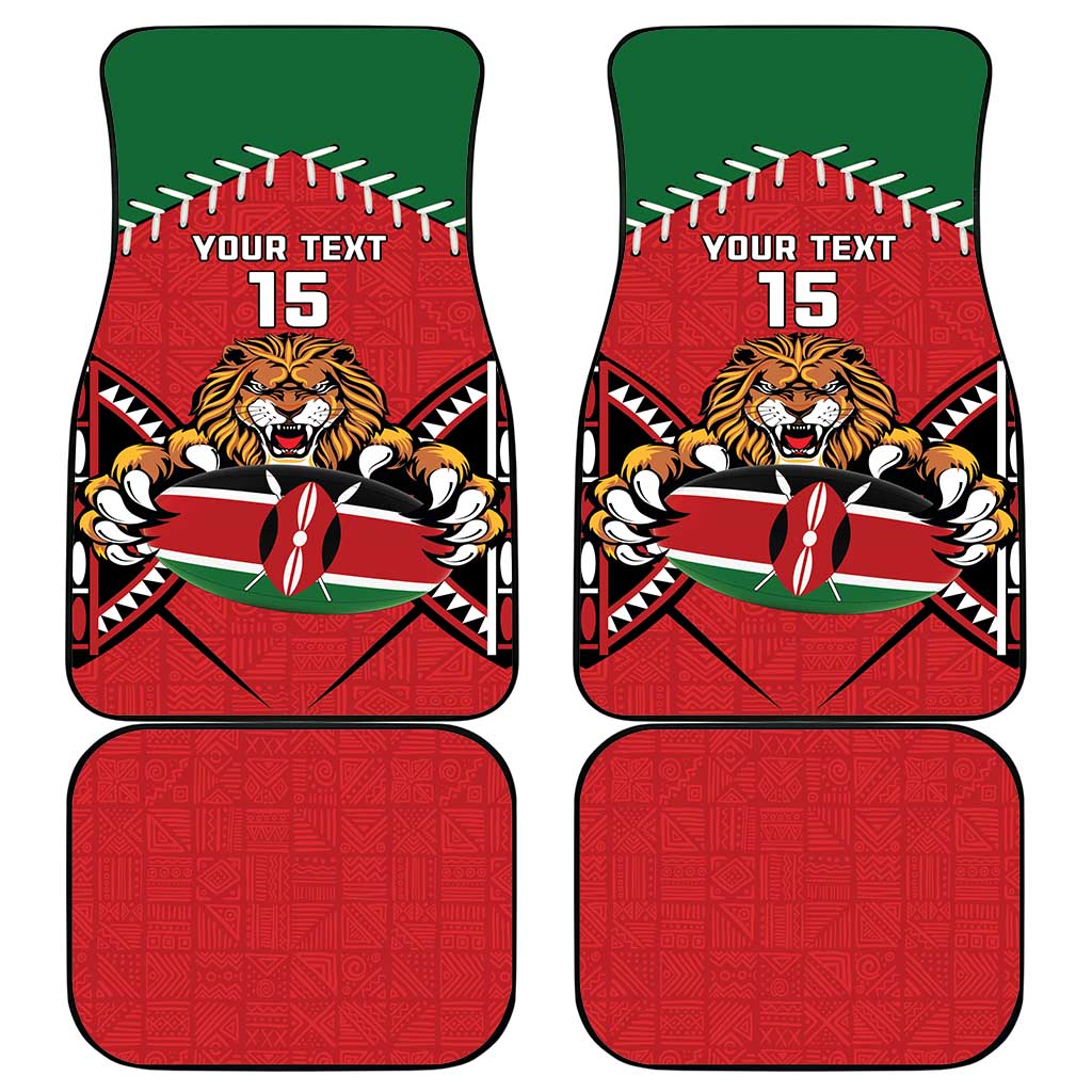 Custom Kenya Rugby Car Mats We Are Simbas