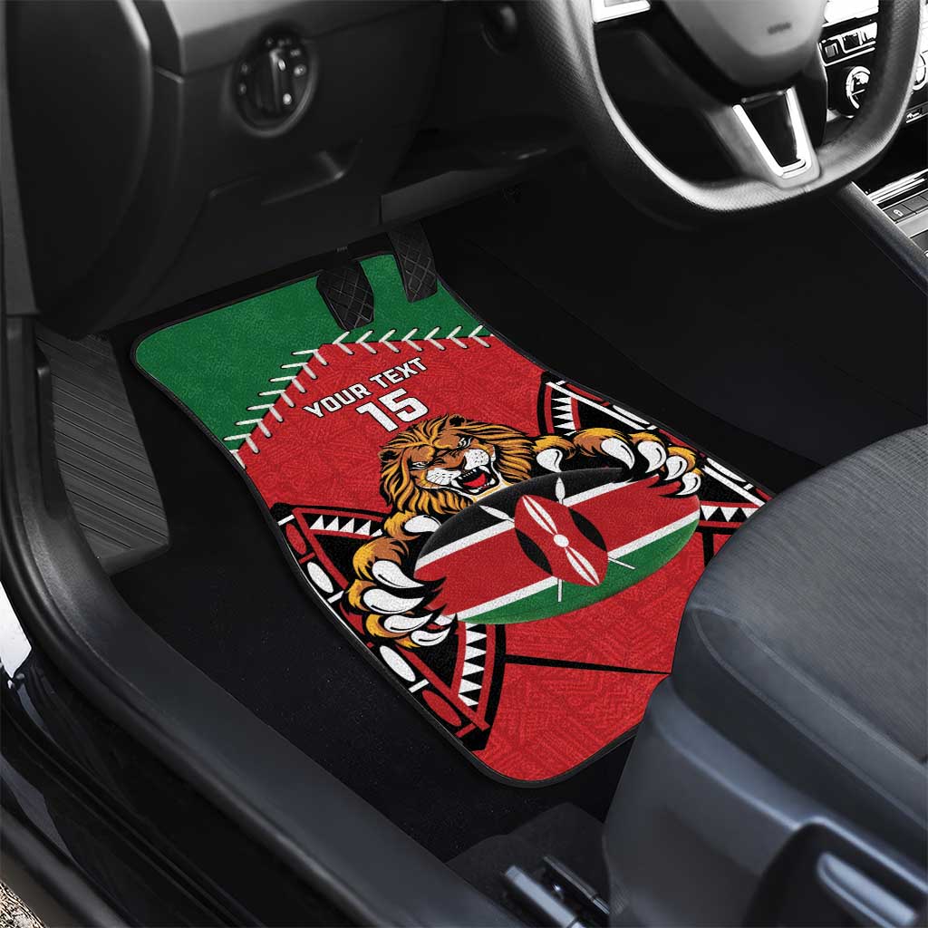 Custom Kenya Rugby Car Mats We Are Simbas